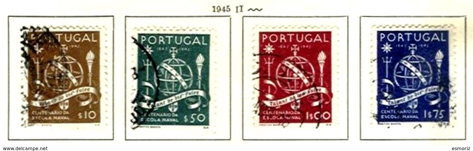 PORTUGAL, Commemoratives, AF 660-63 Yv 671-74, Used, F/VF, Cat. € 8 - Oblitérés