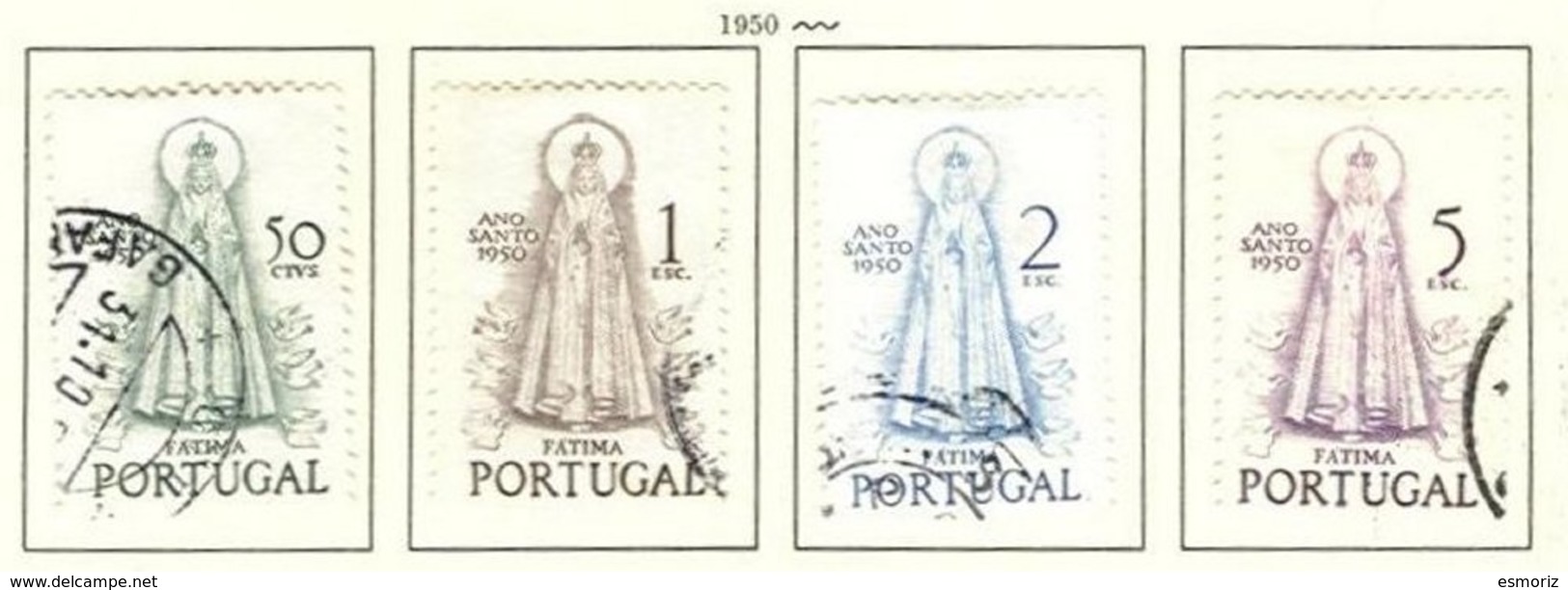 PORTUGAL, Commemoratives, AF 719-22 Yv 730-33, Used, F/VF, Cat. € 56 - Oblitérés