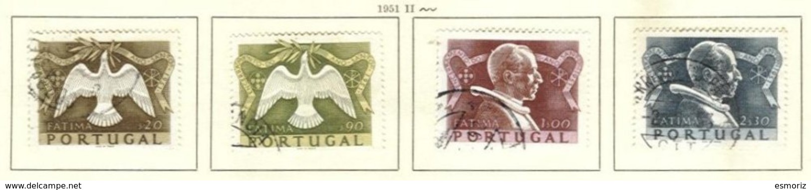 PORTUGAL, Commemoratives, AF 733-36 Yv 744-47, Used, F/VF, Cat. € 9 - Oblitérés