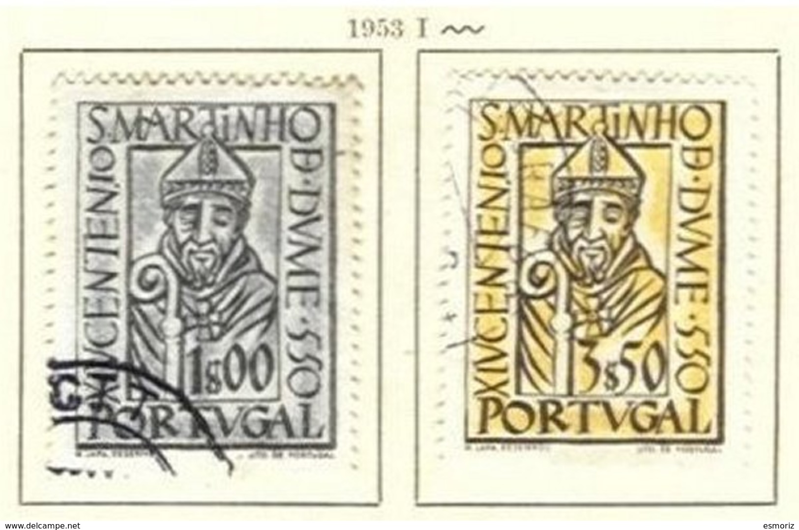 PORTUGAL, Commemoratives, AF 778-79 Yv 789-90, Used, F/VF, Cat. € 11 - Oblitérés