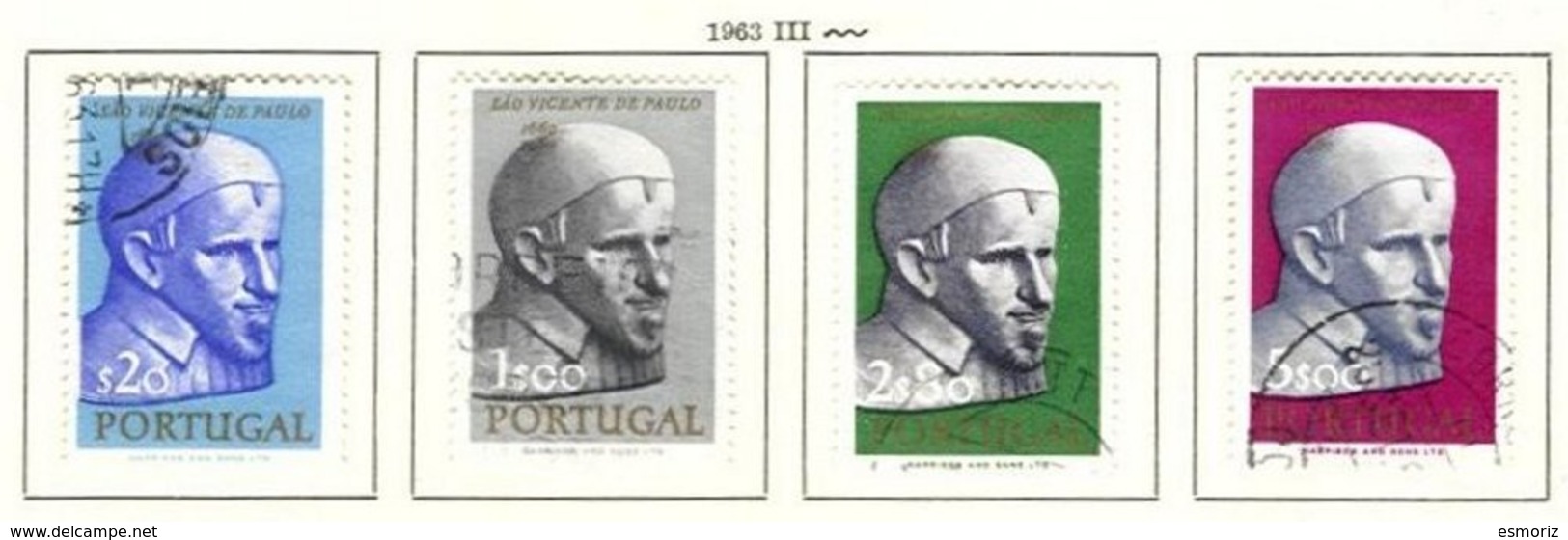 PORTUGAL, Commemoratives, AF 912-15 Yv 922-25, Used, F/VF, Cat. € 7 - Oblitérés