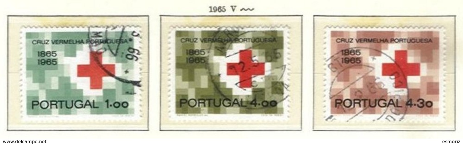 PORTUGAL, Commemoratives, AF 958-60 Yv 968-70, Used, F/VF, Cat. € 19 - Oblitérés