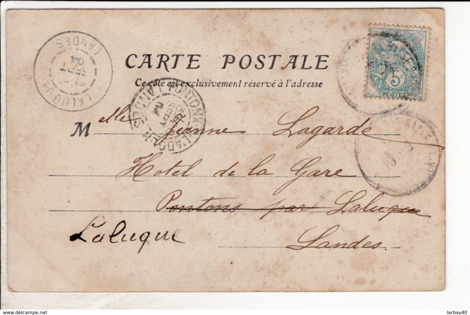 Cpa Carte Postale Ancienne  - CASTELNAU RIVIERE BASSE Ruines Du Donjon Carré Du XIème Siècle - Castelnau Riviere Basse