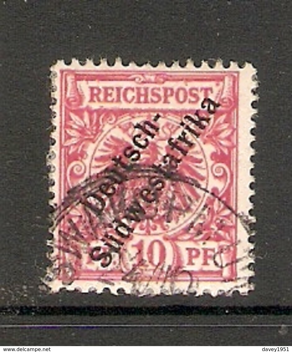 006628 German South West Africa 1898 10pf FU - German South West Africa