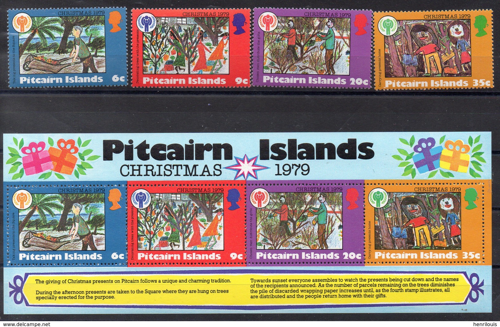 PITCAIRN  Timbres Neufs ** De 1979  ( Ref 5825 ) - Pitcairn