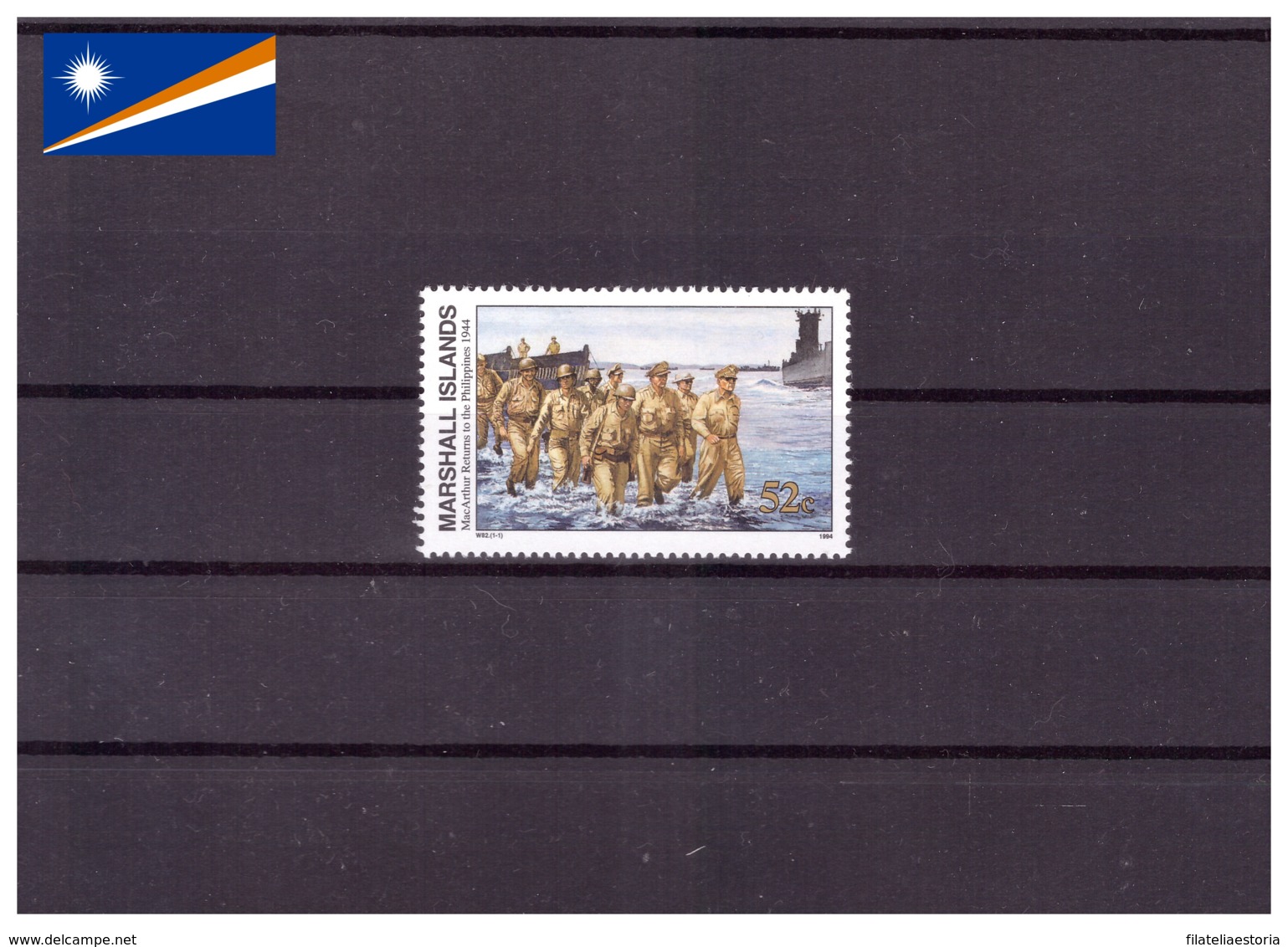 Îles Marshall 1994 - MNH** - Seconde Guerre Mondiale - Militaria - Michel Nr. 554 Série Complète (mhl247) - Marshall