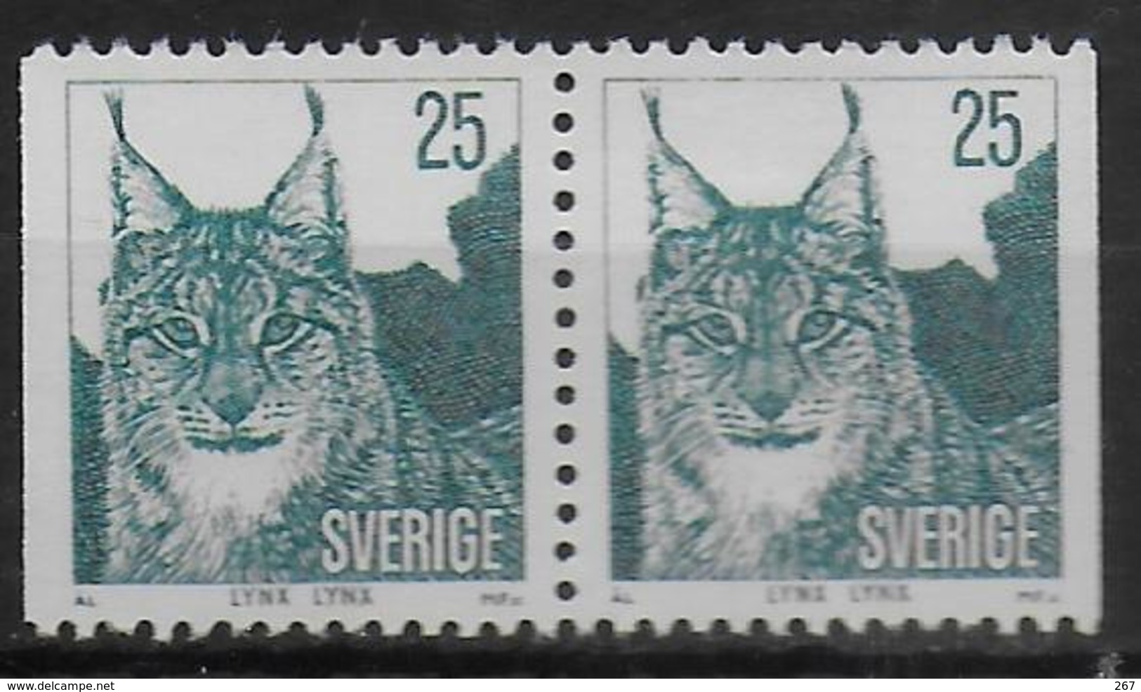 SUEDE  N°  798a * *   Lynx - Big Cats (cats Of Prey)