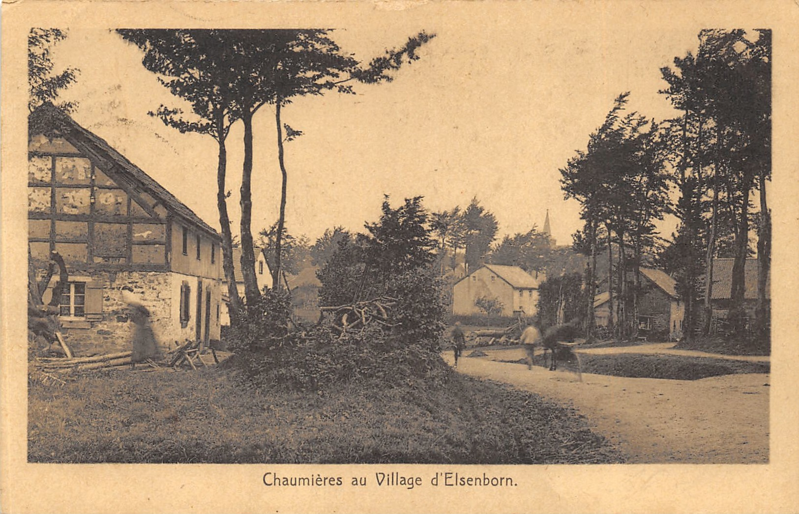 Chaumières Au Village D'Elsenborn - Mahieu N° 176 - Elsenborn (camp)