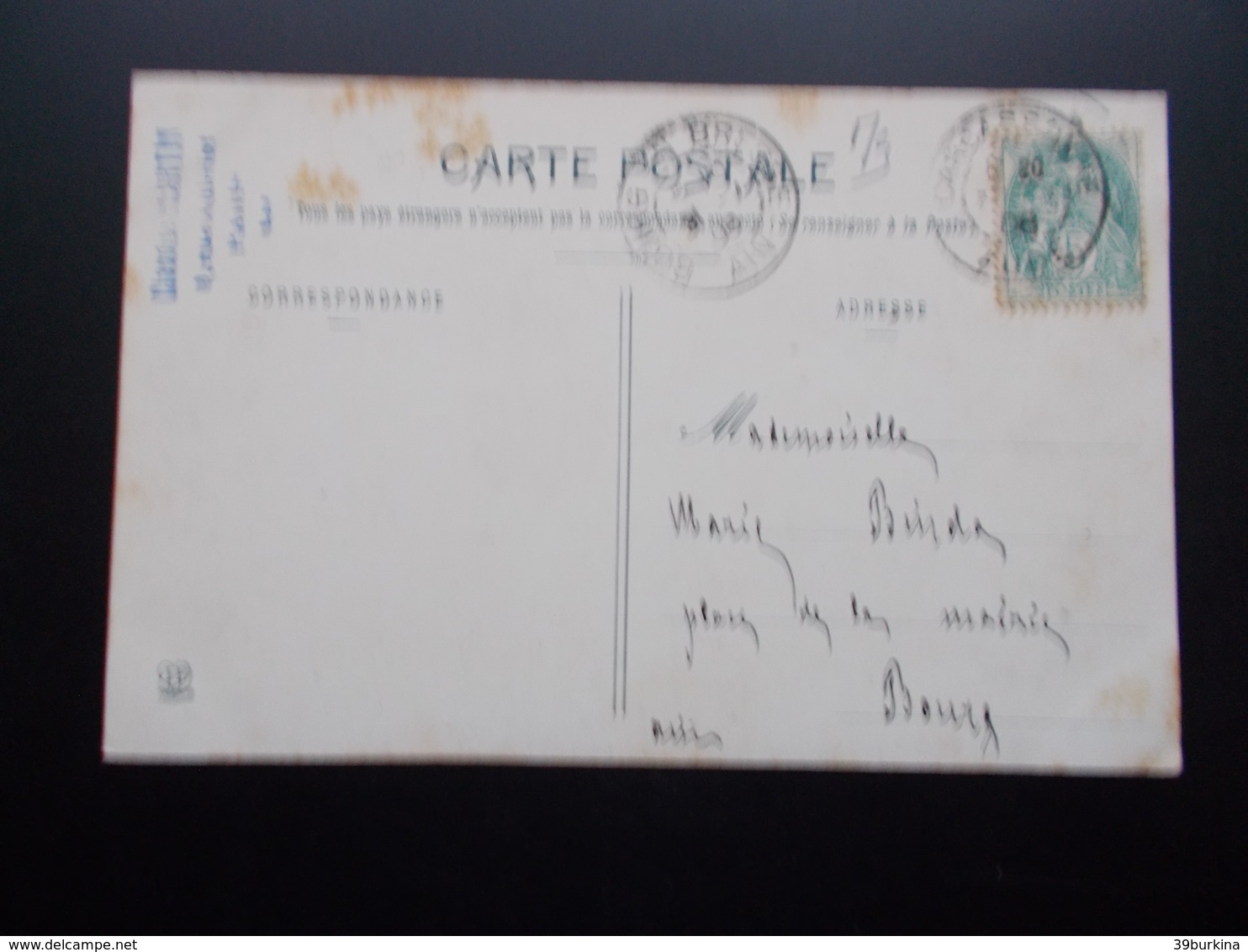 SOUVENIR DE L'ARIEGE  Une Bethmalaise 1906 - Greetings From...