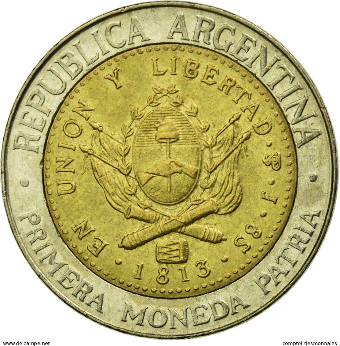 Monnaie, Argentine, Peso, 2006, TTB, Bi-Metallic, KM:112.1 - Argentinië
