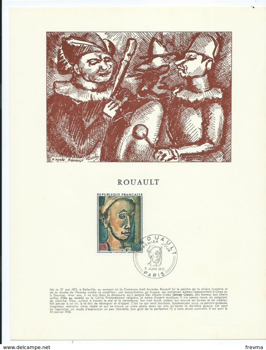 Feuillet Rouault - Documentos Del Correo