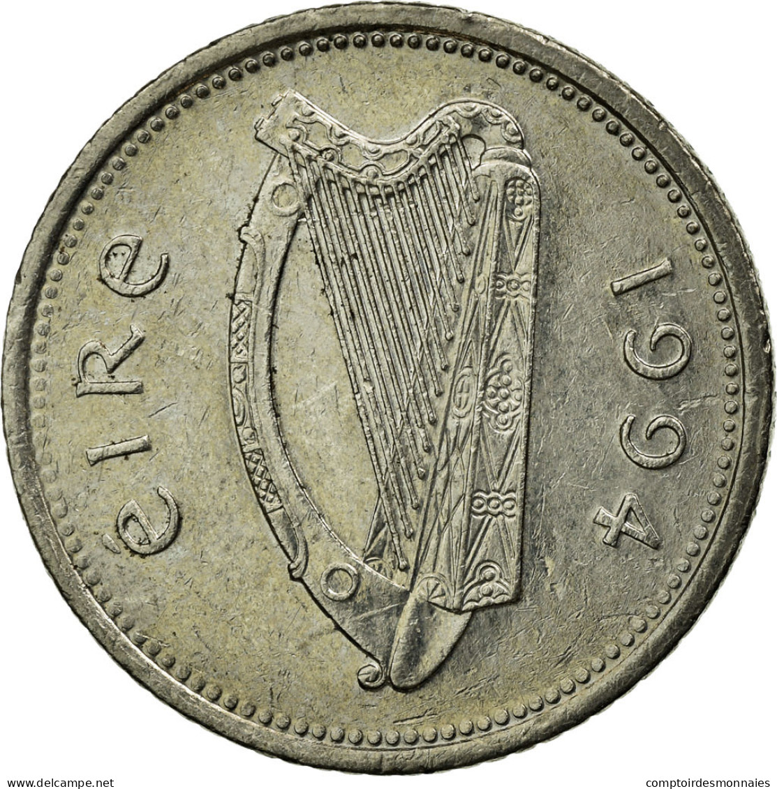 Monnaie, IRELAND REPUBLIC, 10 Pence, 1994, TTB, Copper-nickel, KM:29 - Irlanda