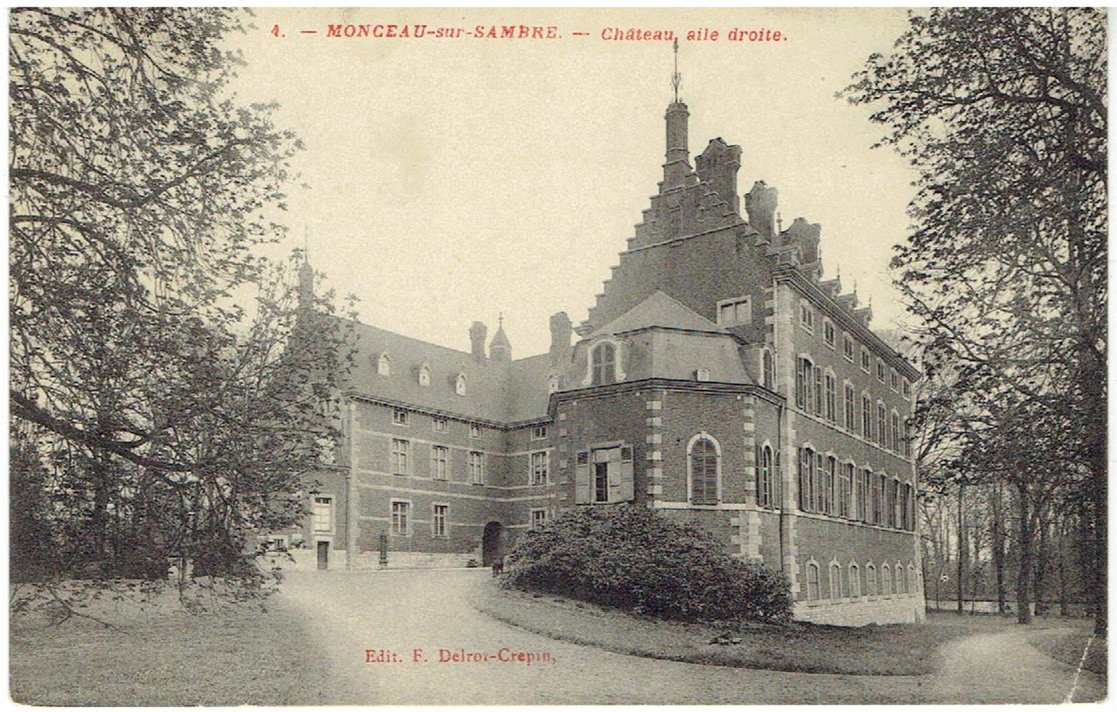 MONCEAU-SUR-SAMBRE - Château Aile Droite - Charleroi