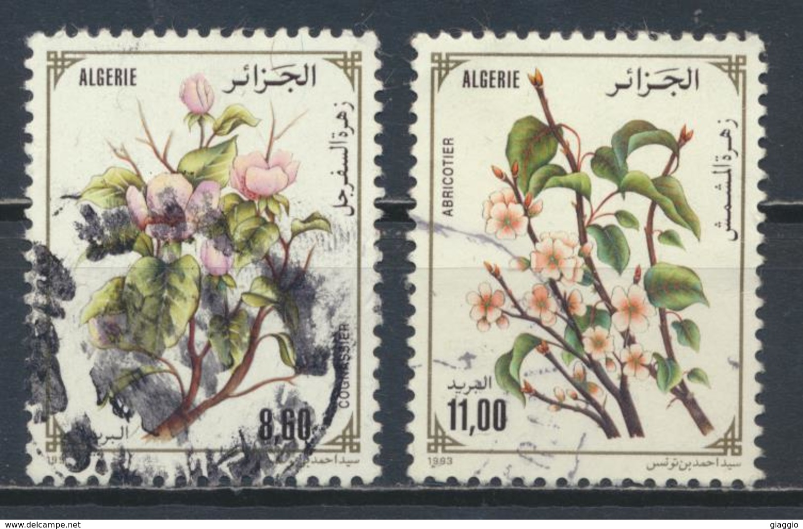 °°° ALGERIA ALGERIE - Y&T N°1041/42 - 1993 °°° - Algeria (1962-...)