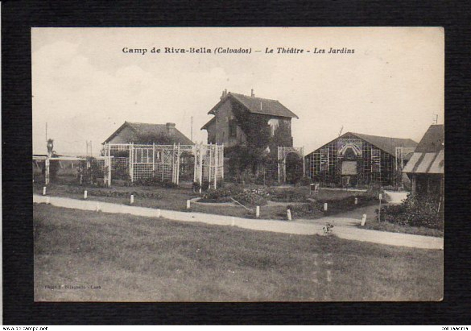 14 Ouistreham Riva Bella / Camp De Riva Bella / Les Jardins / Le Thèâtre - Ouistreham