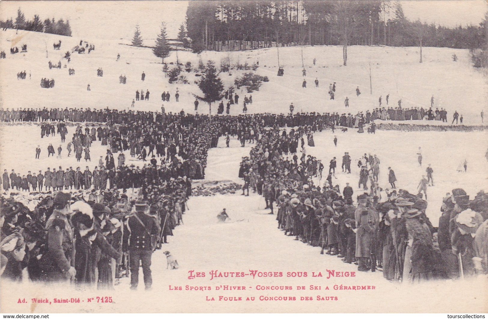 CPA 88 @ GERARDMER - Sports D'Hiver - Concours De Ski - La Foule Au Concours Des Sauts - état Superbe ! - Gerardmer