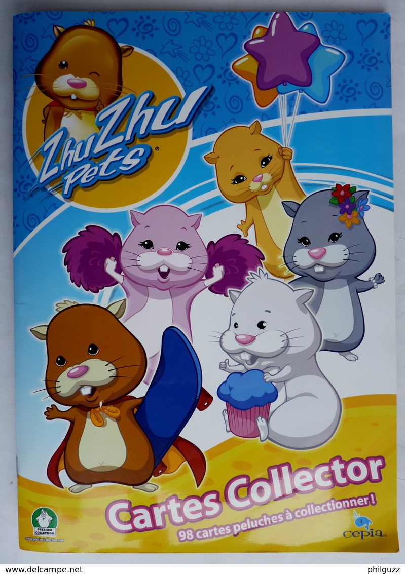 ALBUM D'IMAGES CEPTA CARDS ZHUZHU PETS 2011 - Autres & Non Classés