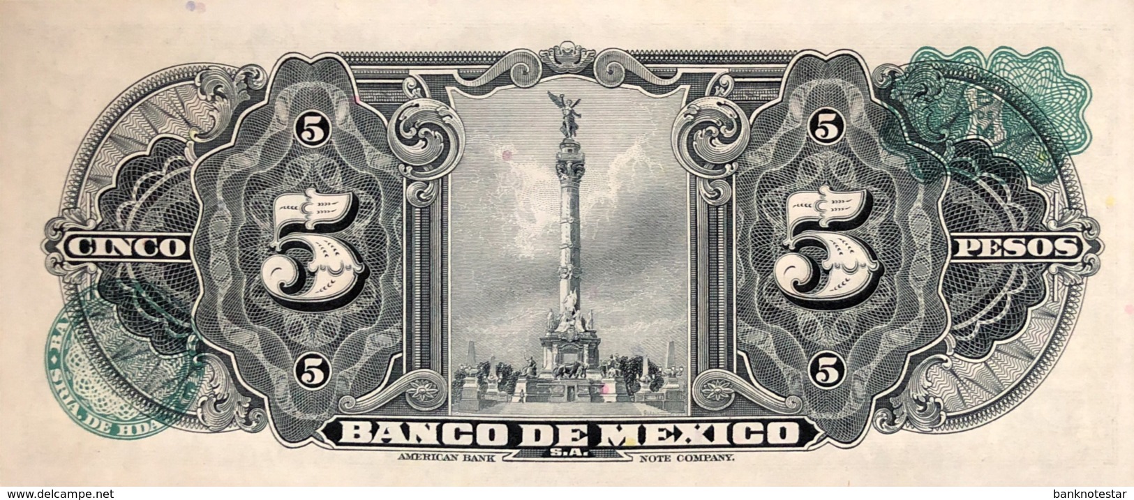 Mexico 5 Pesos, P-60h (24.4.1963) - UNC - Mexiko