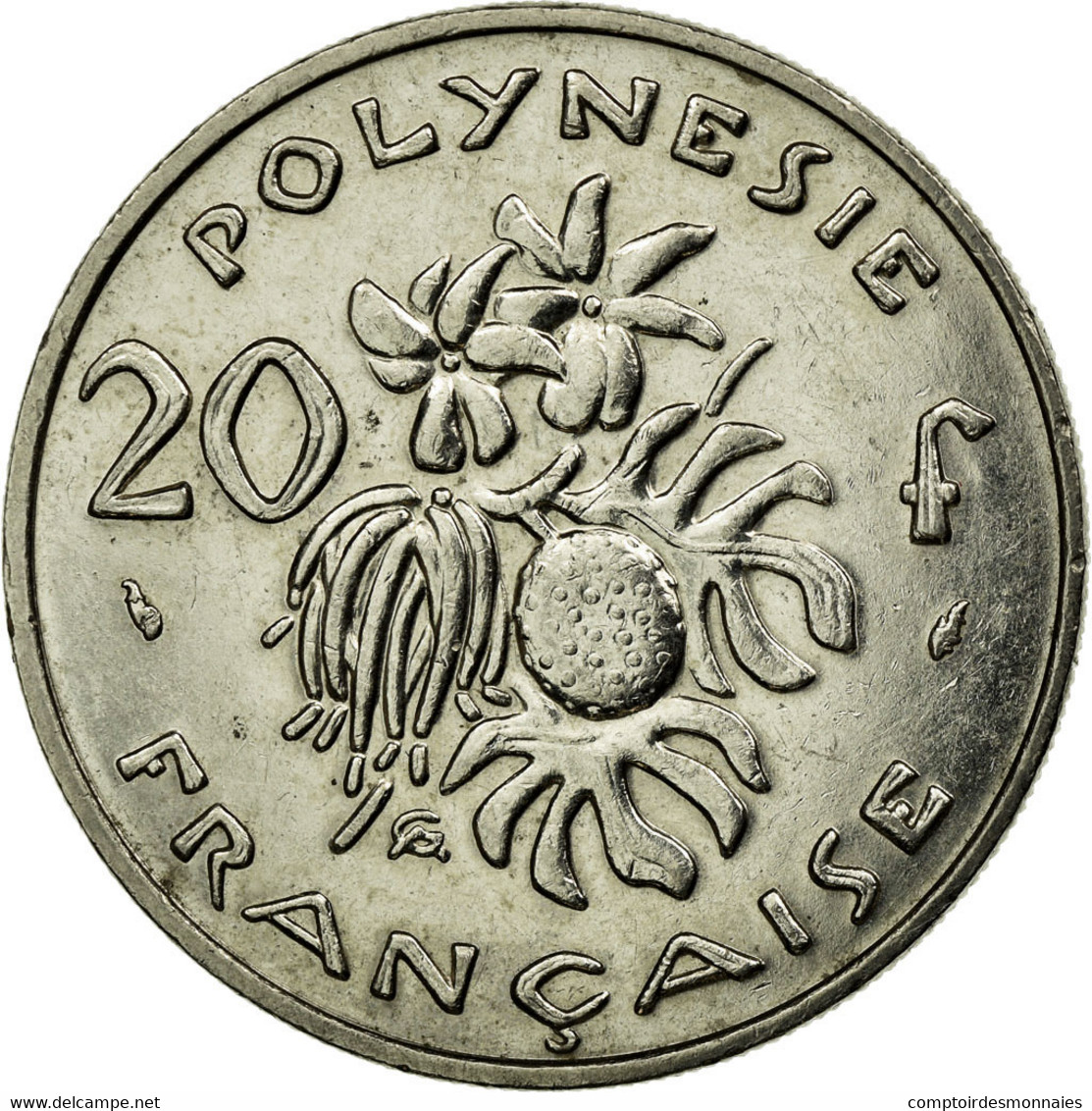 Monnaie, French Polynesia, 20 Francs, 1992, Paris, TTB, Nickel, KM:9 - Polynésie Française