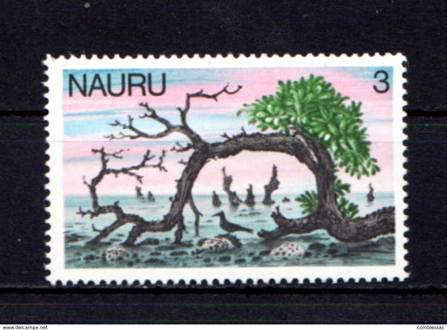 NAURU    1978    3c  Reef  Scene    MNH - Nauru