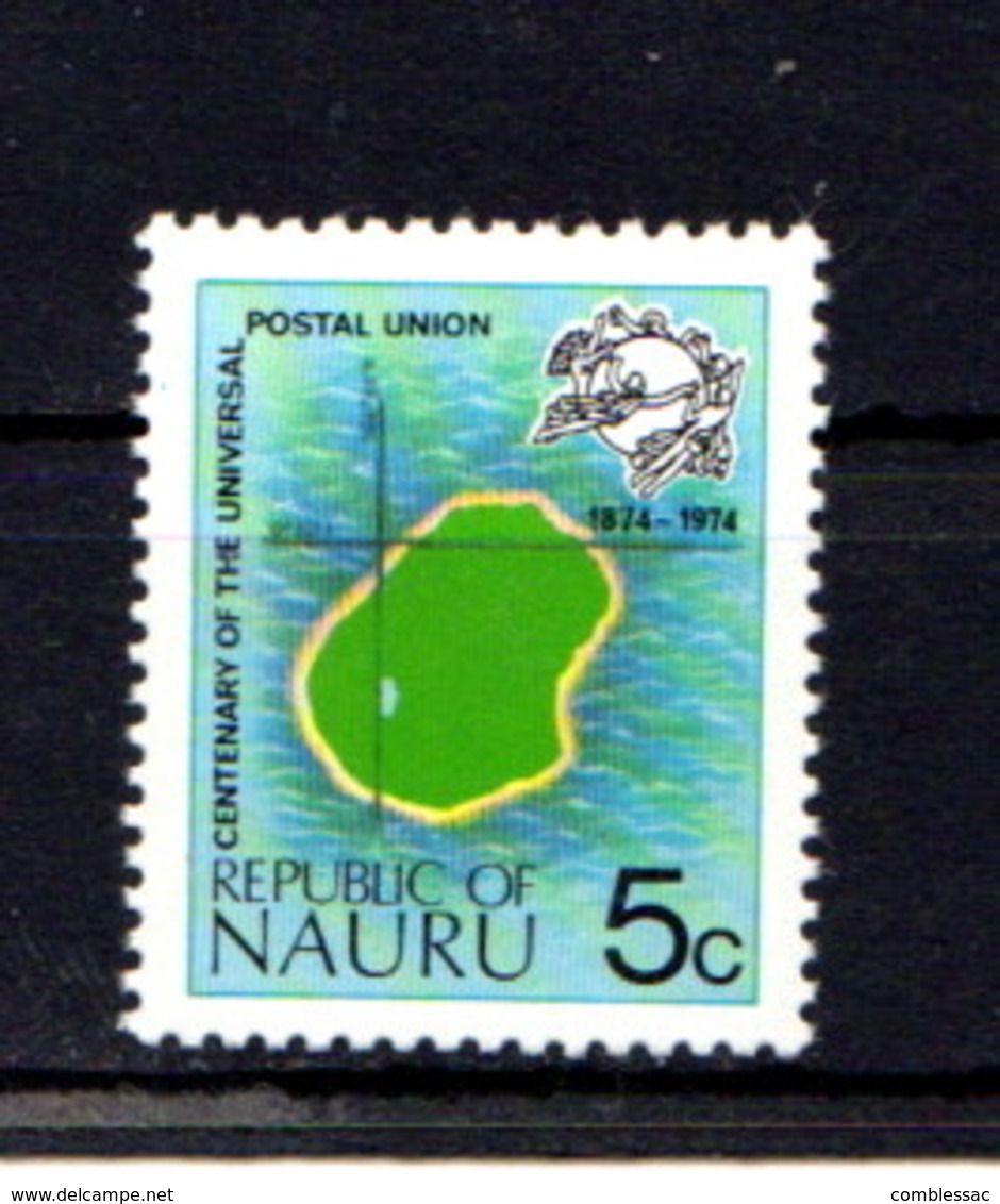 NAURU    1974    5c  Map  Of  Nauru    MNH - Nauru