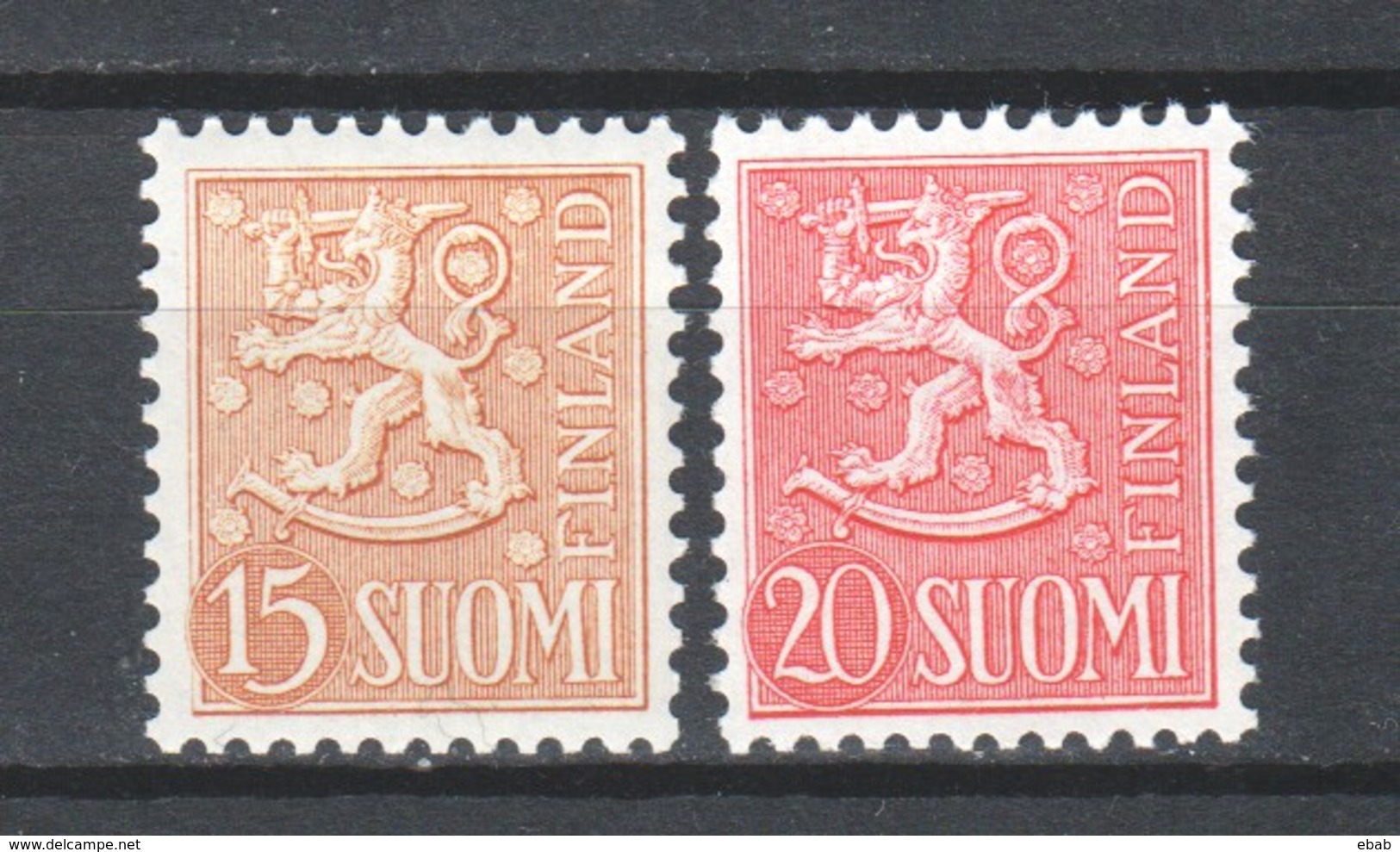 Finland Suomi 1956 Mi 458-459 MNH - Unused Stamps
