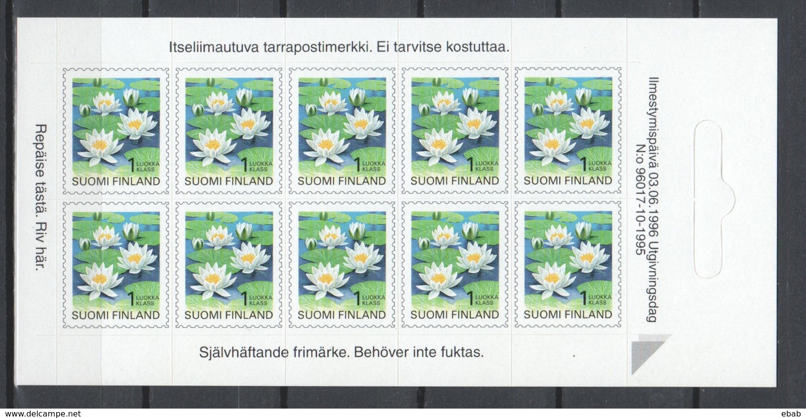 Finland Suomi 1996 Folienblatt Mi 1350 MNH - Unused Stamps