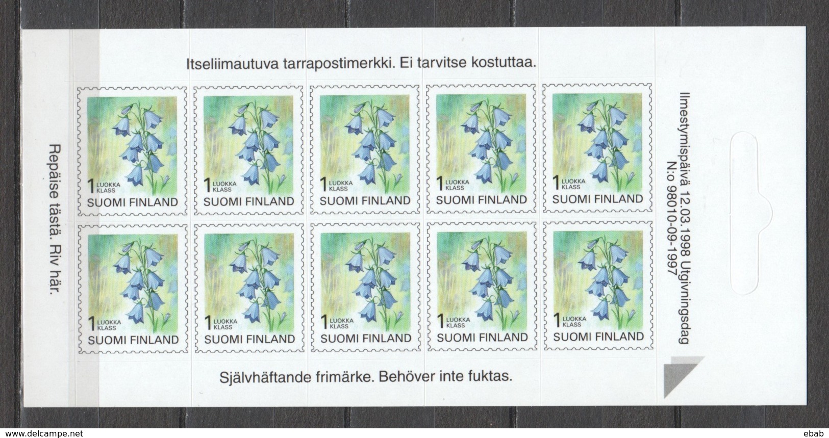 Finland Suomi 1998 Folienblatt Mi 1430 MNH - Unused Stamps