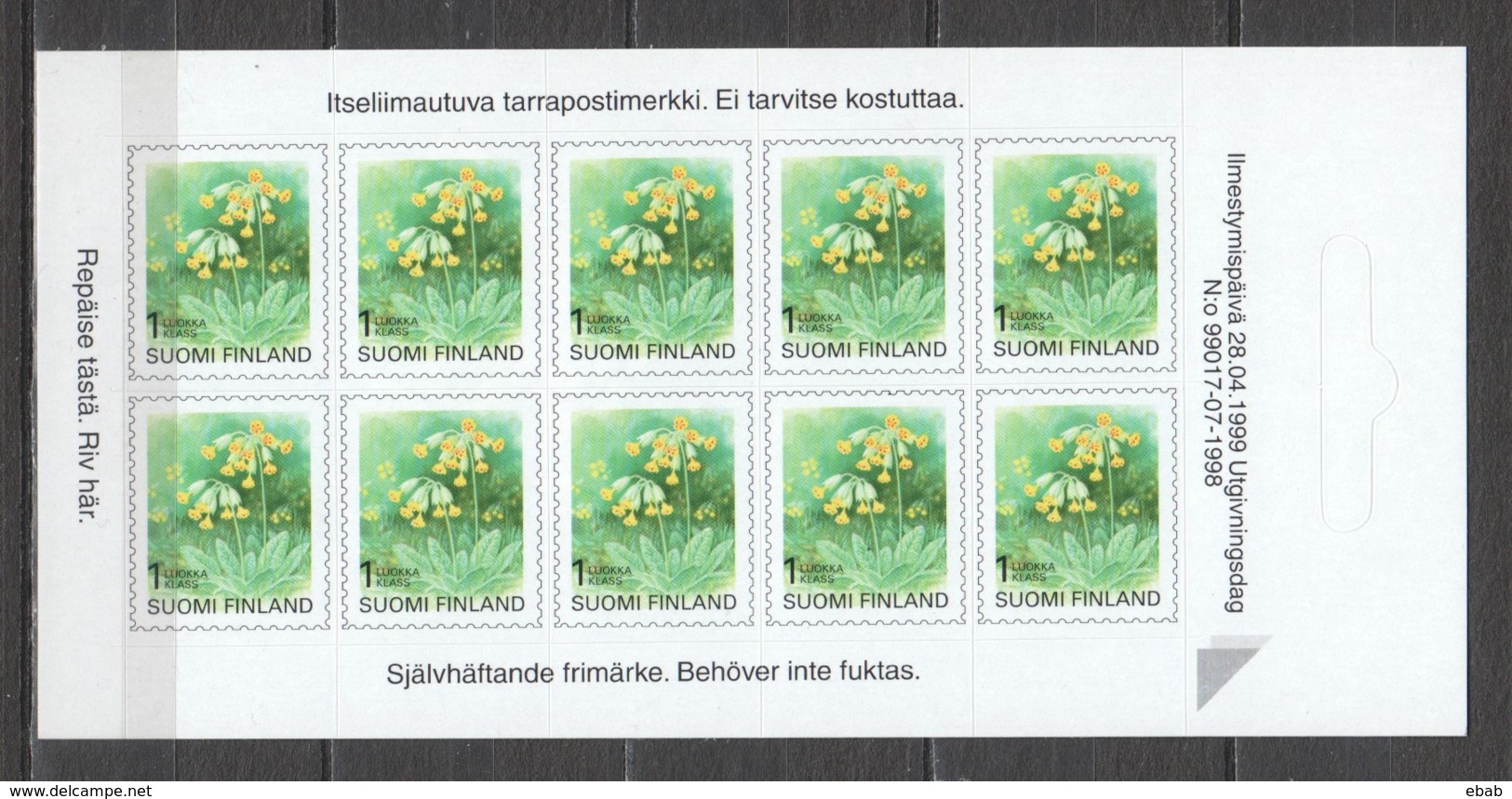 Finland Suomi 1999 Folienblatt Mi 1477 MNH - Unused Stamps