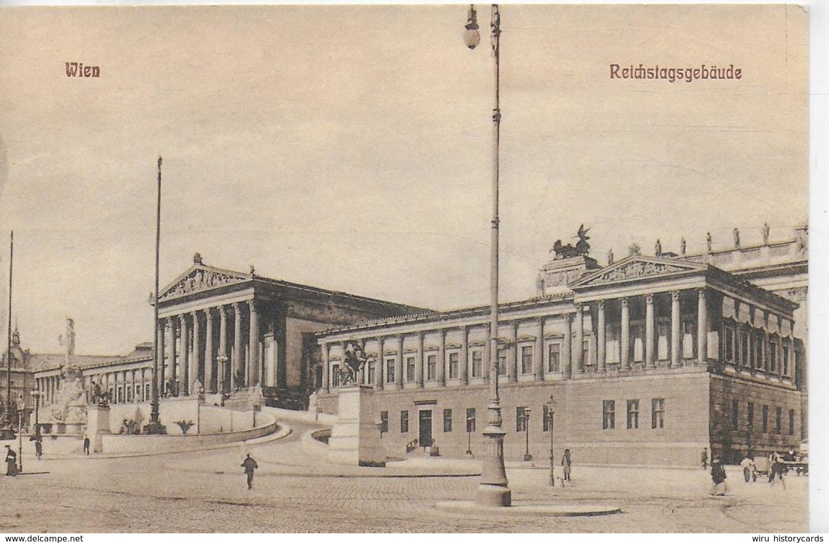 AK 0085  Wien - Reichstagsgebäude / Verlag Amatouny Um 1910-20 - Wien Mitte