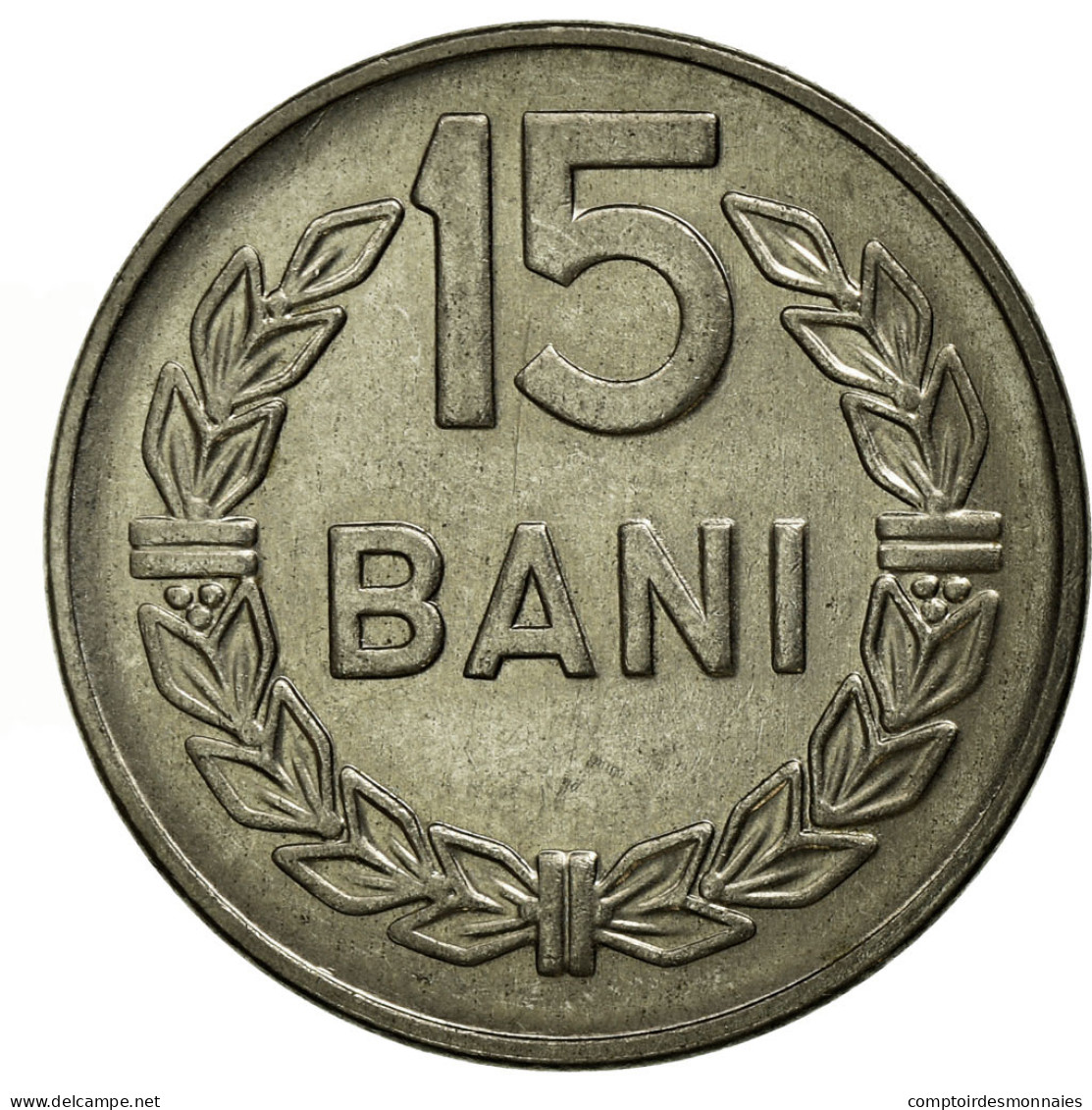 Monnaie, Roumanie, 15 Bani, 1966, TTB, Nickel Clad Steel, KM:93 - Roumanie