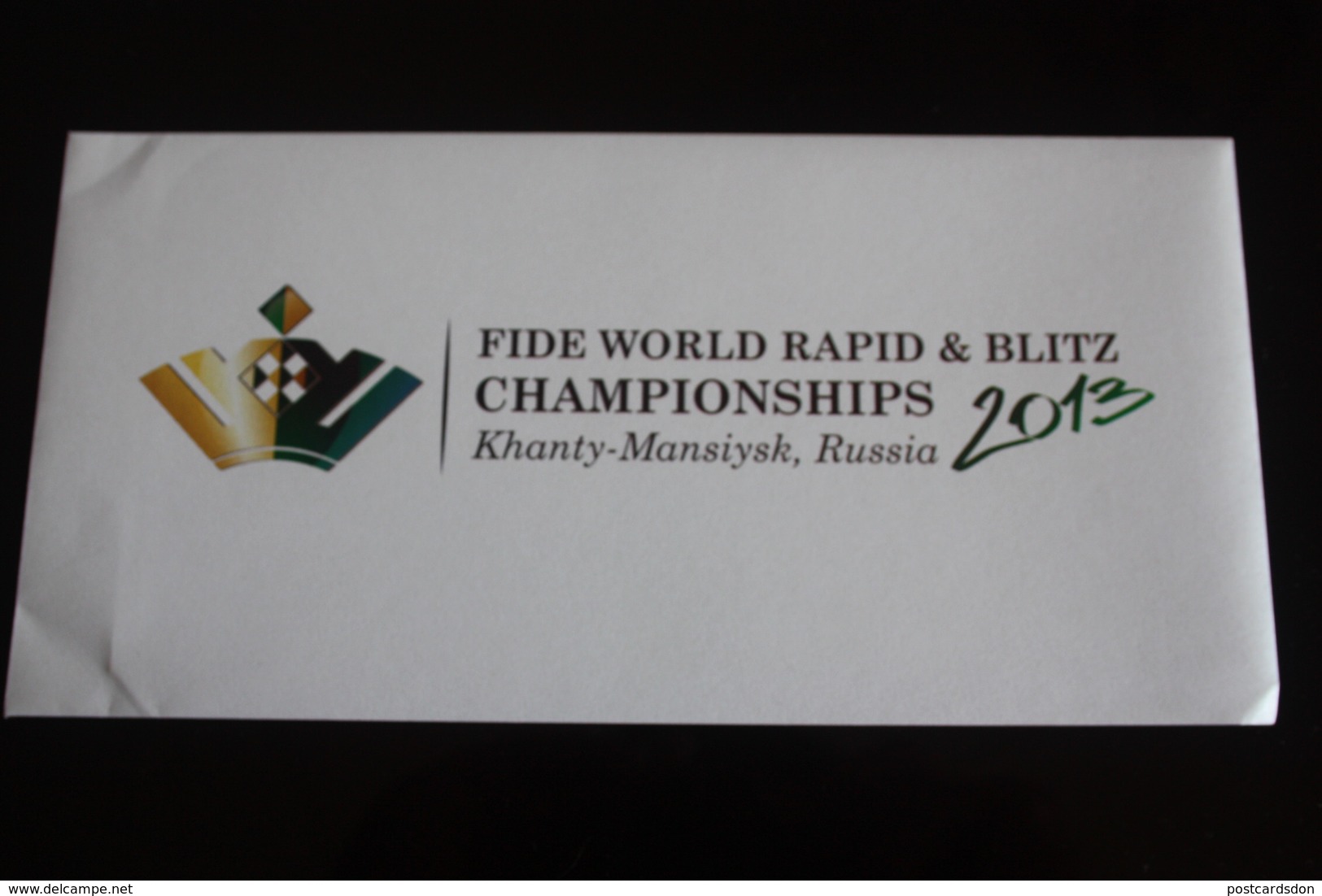 JEU - ECHECS - CHESS - ECHECS - FIDE WORLD RAPID AND BLITZ CAMPIONSHIPS Invitation - W Envelope - Chess