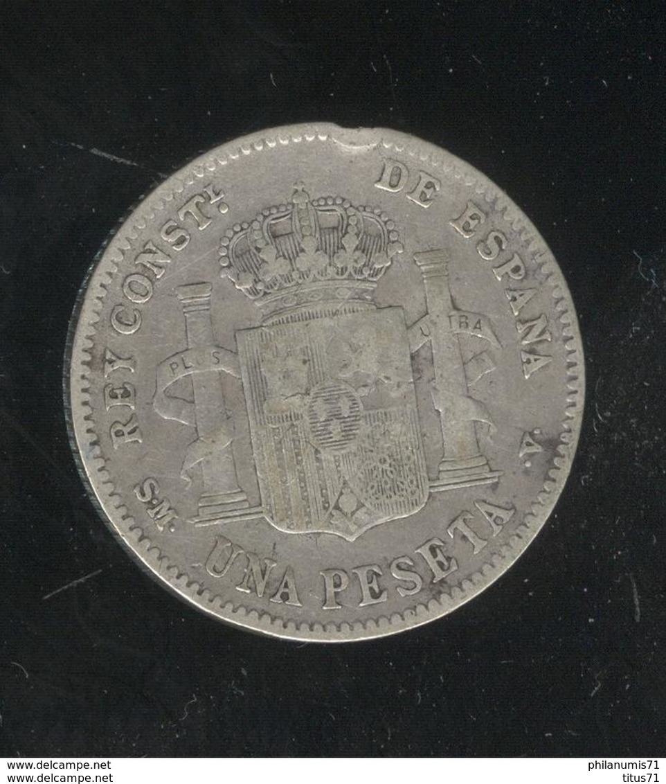 1 Peseta Espagne / Spain 1900 - TTB ( Lot 2 ) - Otros & Sin Clasificación