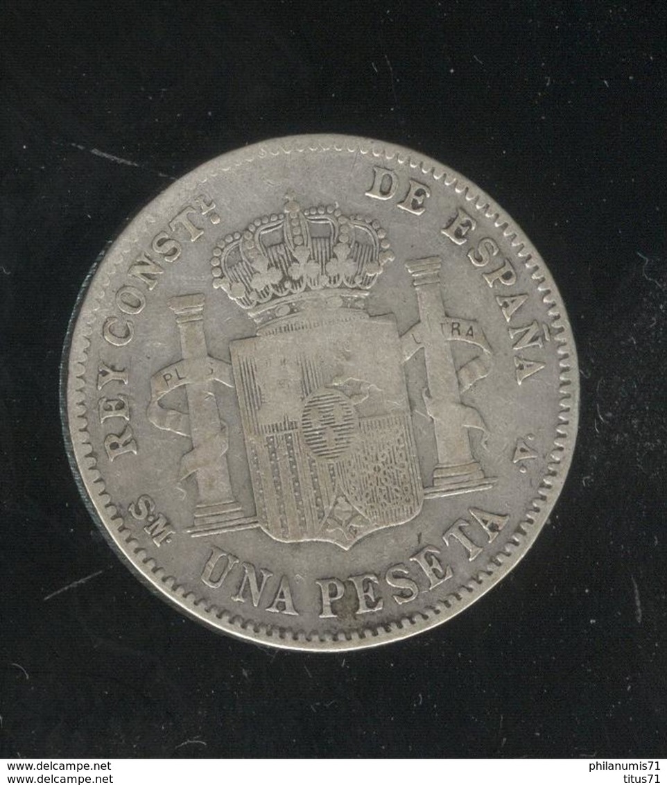 1 Peseta Espagne / Spain 1900 - TTB ( Lot 1 ) - Other & Unclassified