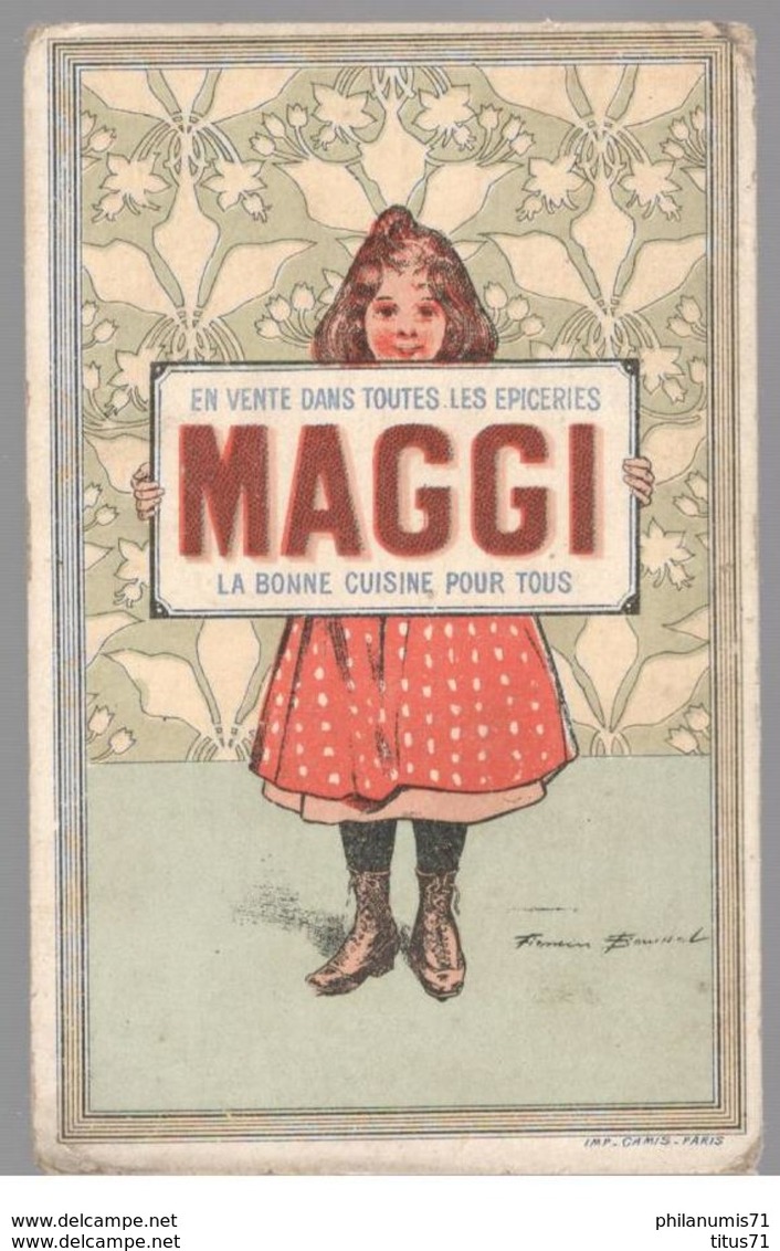 Chromo Maggi - La Bonne Cuisine Pour Tous - Circa 1900 - Autres & Non Classés