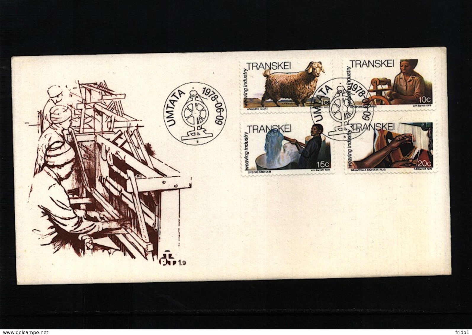 Transkei 1978 Weaving Industry FDC - Transkei