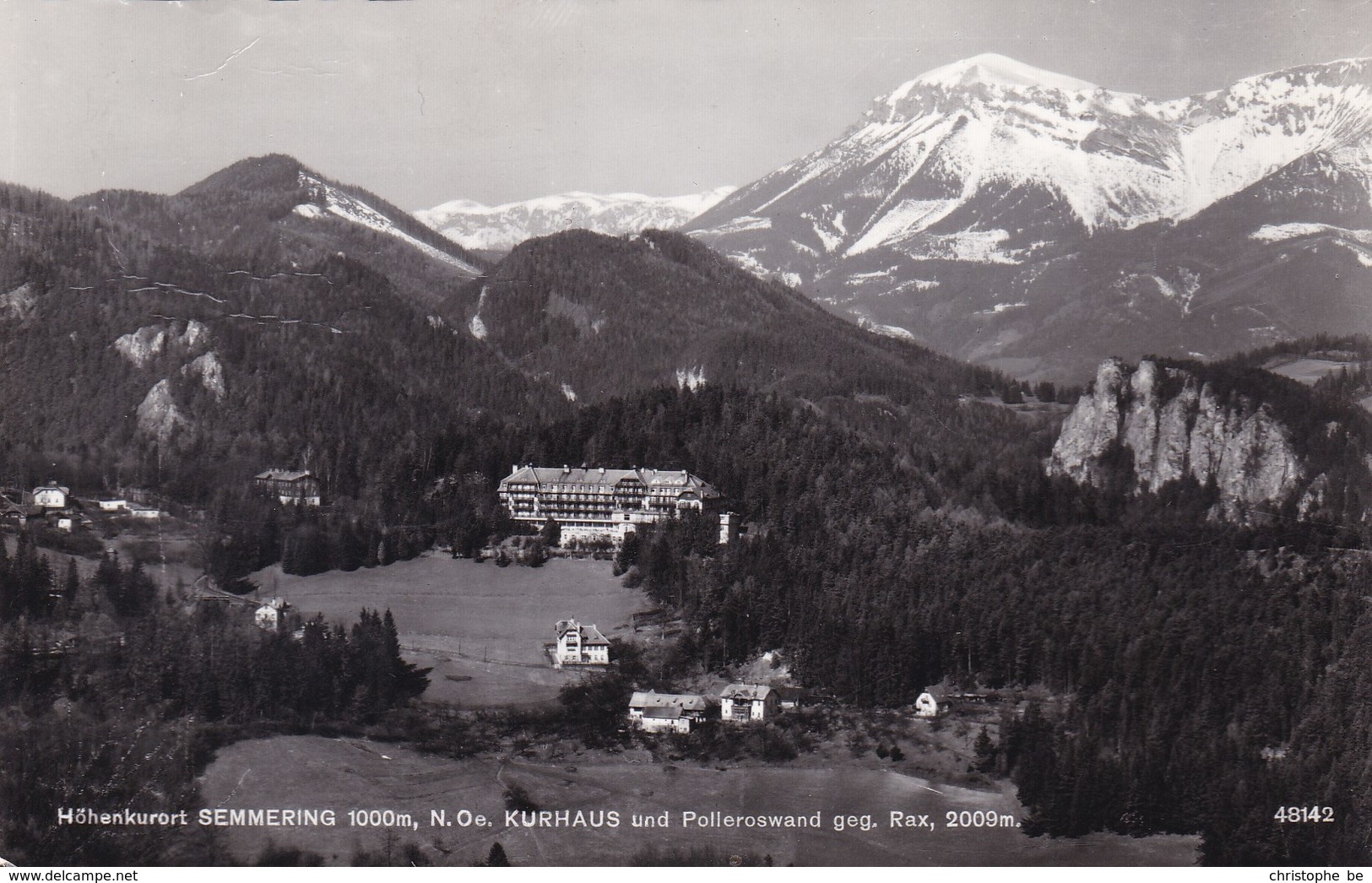 Semmering, Kurhaus Und Polleroswand (pk51065) - Semmering