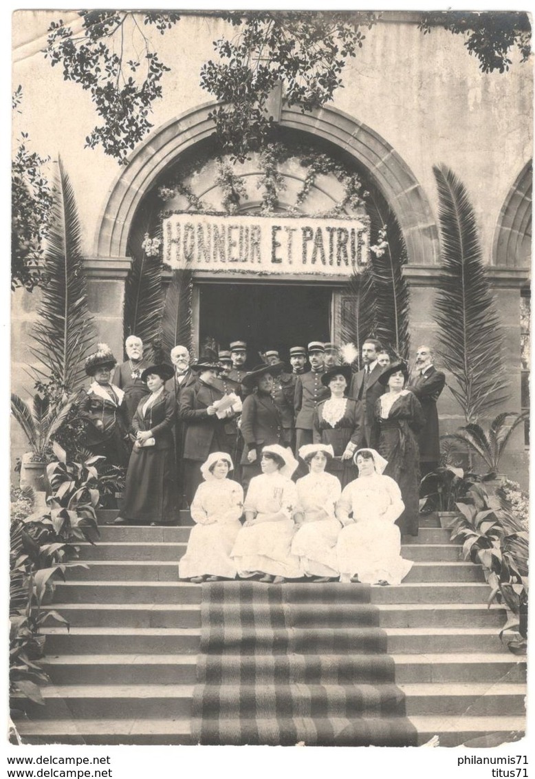 Photo Originale La Croix Rouge à Alger Format 13 X 18 Cm - Circa 1910 - Anonymous Persons