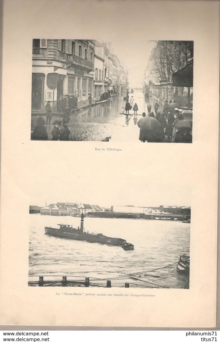 Livret Inondations Des 24 Et 25 Janvier 1910 - Chalon Sur Saône - Bon état - Autres & Non Classés