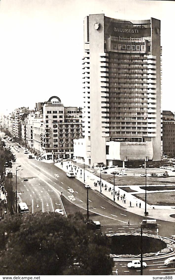 Romania - Bucharest - Intercontinental Hotel Radio Bucharest (animation 1973) - Roumanie