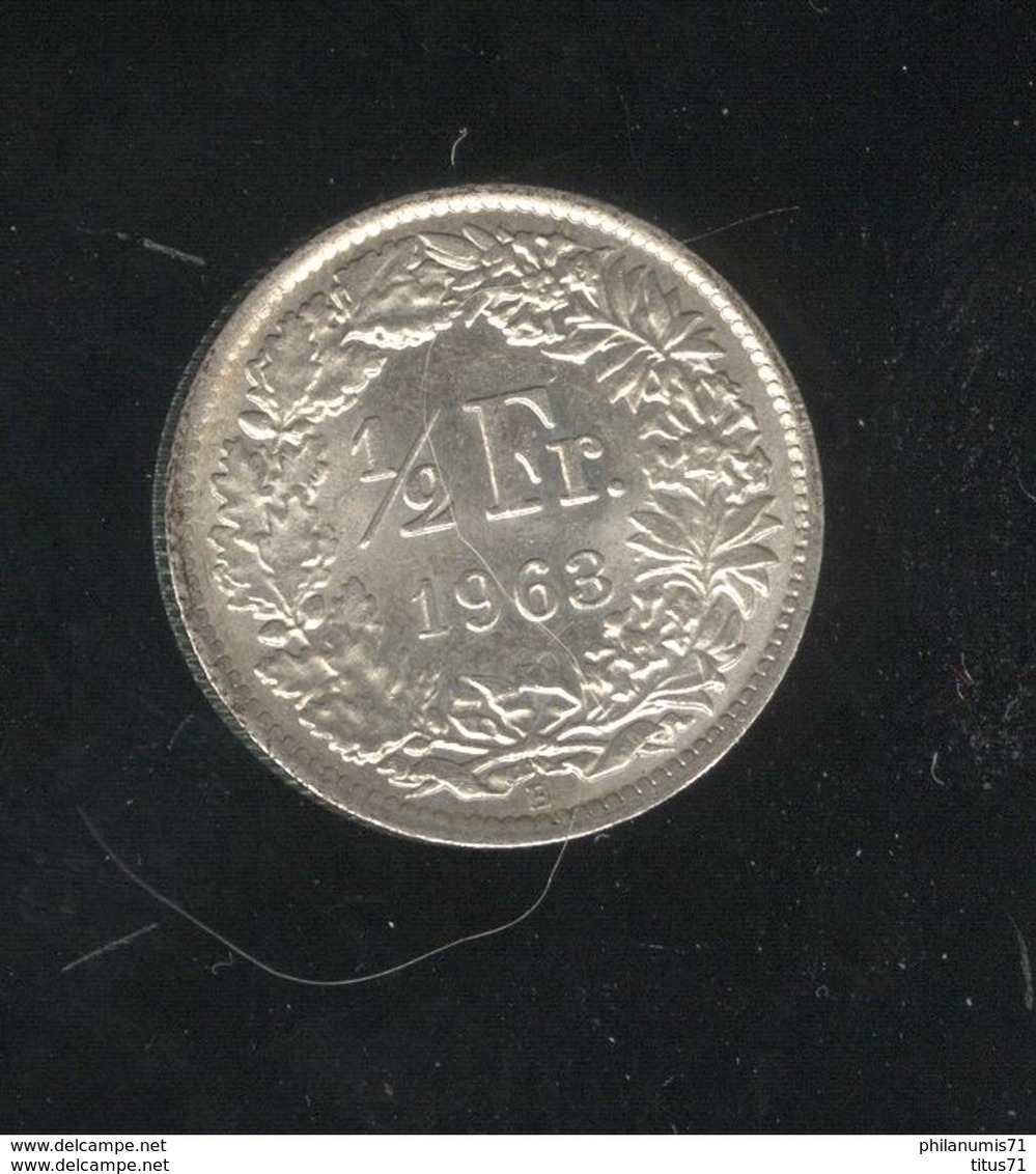 1/2 Franc Suisse / Switzerland 1963 SUP - Autres & Non Classés