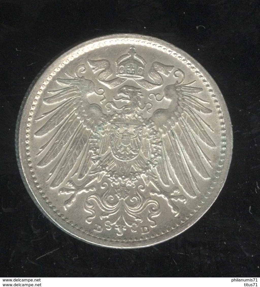 1 Mark Allemagne / Germany 1914 D - 1 Mark