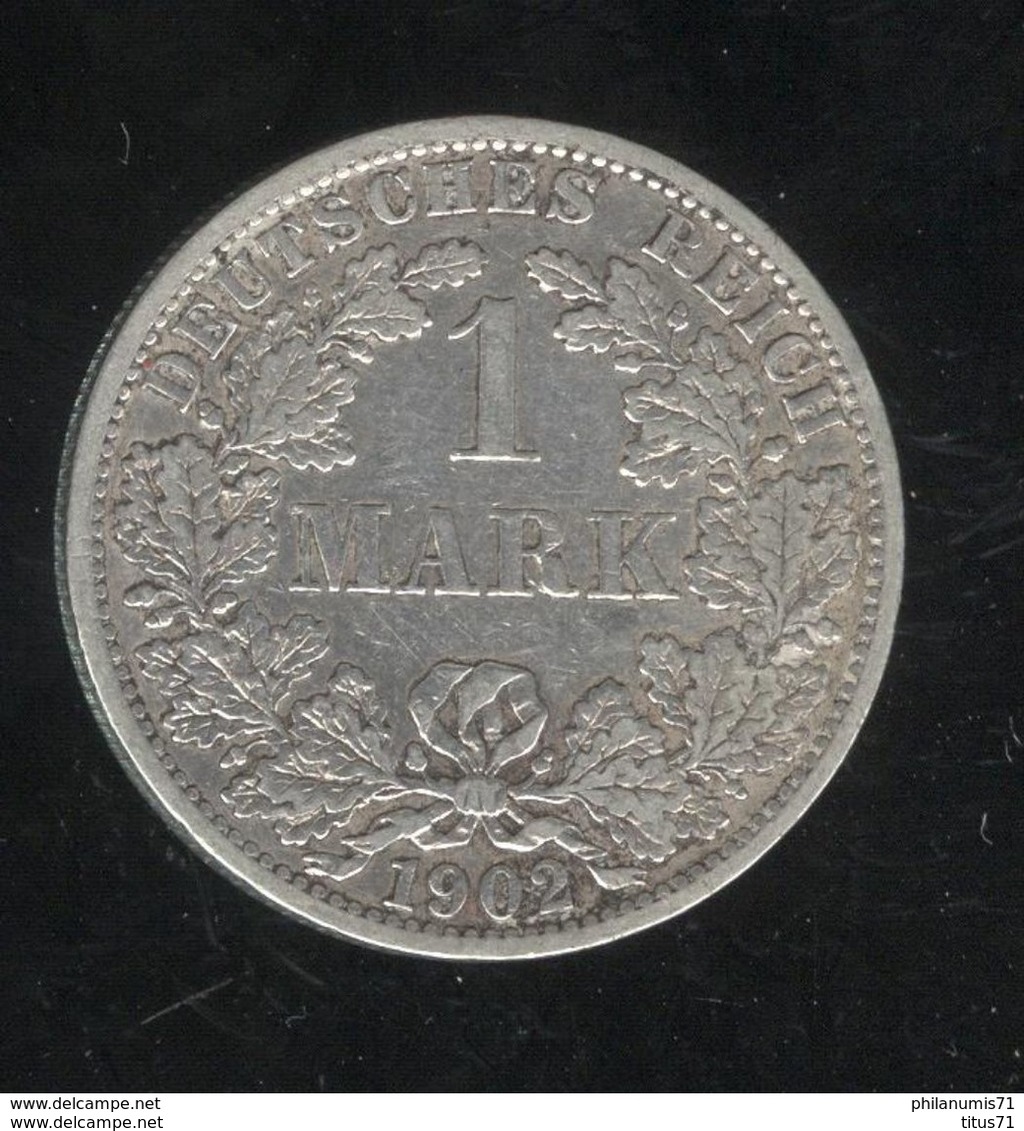 1 Mark Allemagne / Germany 1902 A - 1 Mark