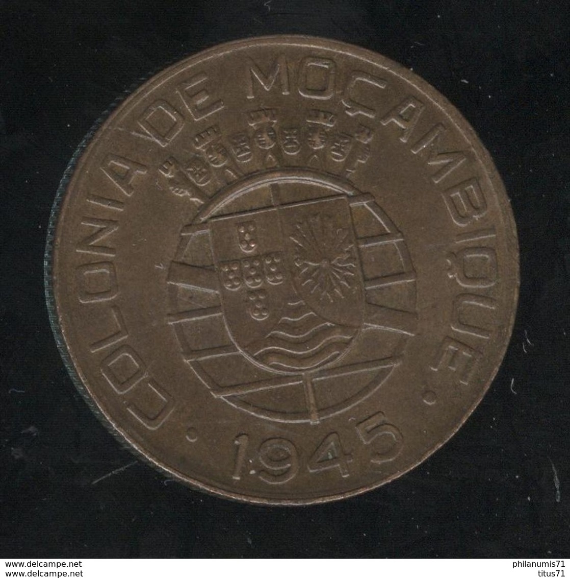 1 Escudo Mozambique 1945 SPL - Mosambik