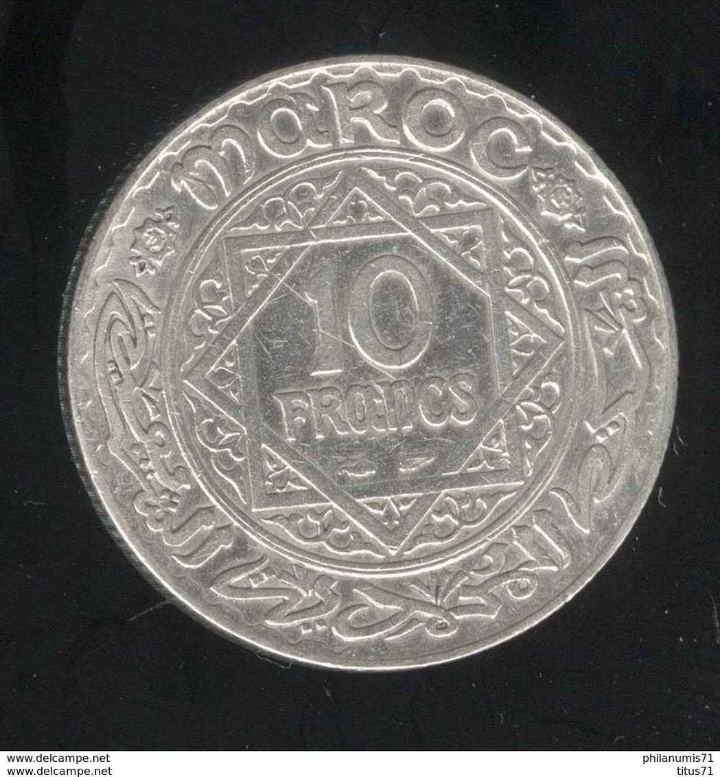 10 Francs Maroc 1934 TTB+ - Marokko