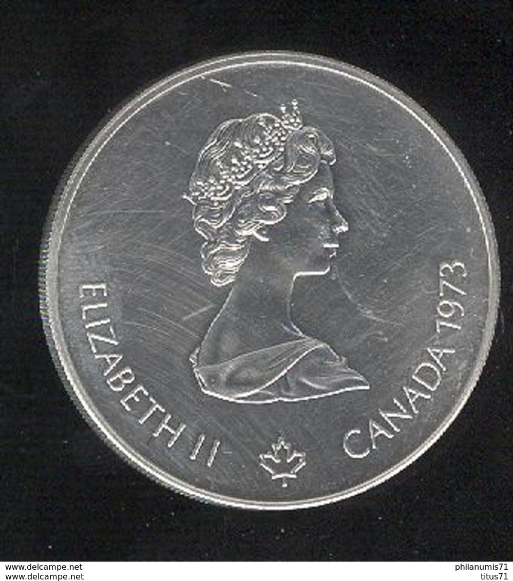 5 Dollars Canada 1973 - Voiliers - Olympiades De Montréal 1976 - Canada