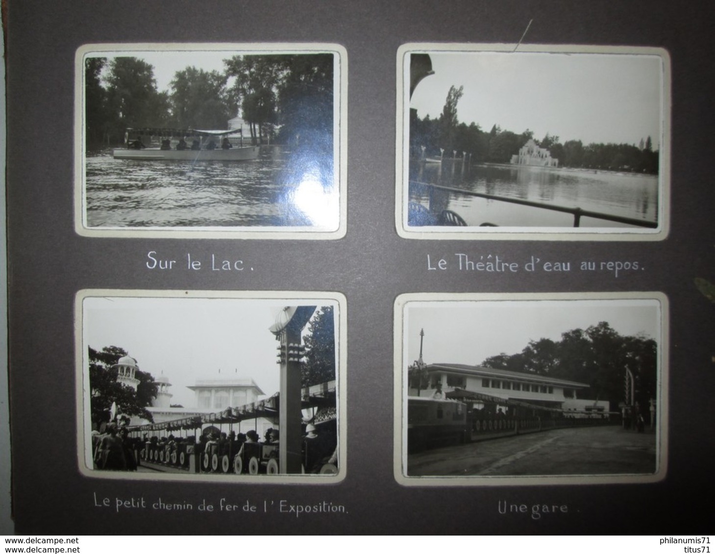 Album de 96 Photos originales de l'Exposition Coloniale de Paris en 1931 - Photos 5,5 X 8,5 toutes légendées