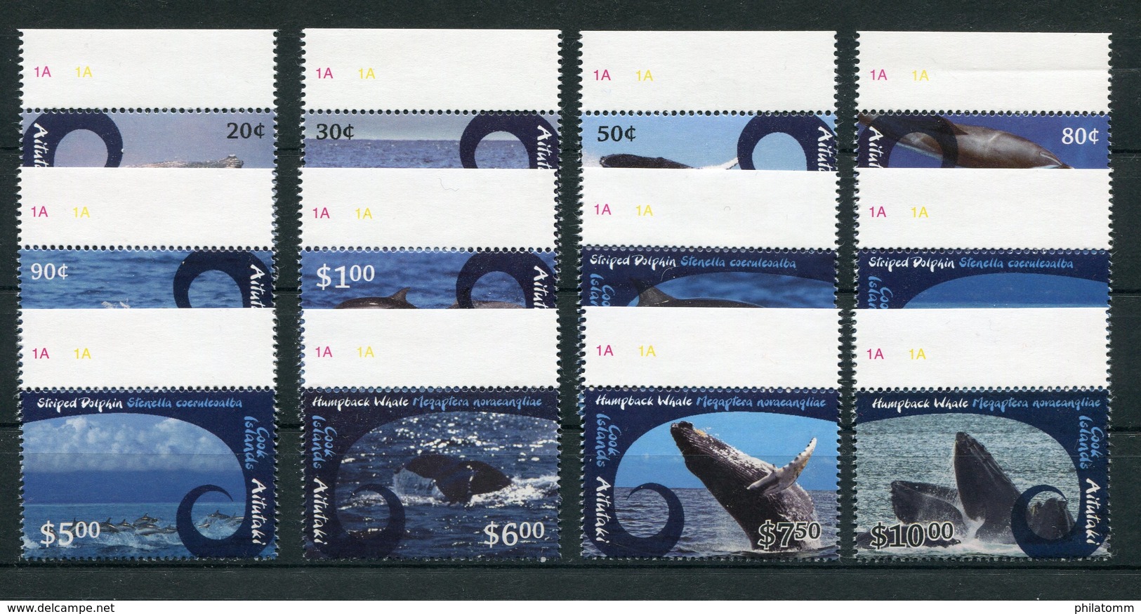 Aitutaki - Mi.Nr. 836 / 847 - "Wale" ** / MNH (aus Dem Jahr 2012) - Aitutaki