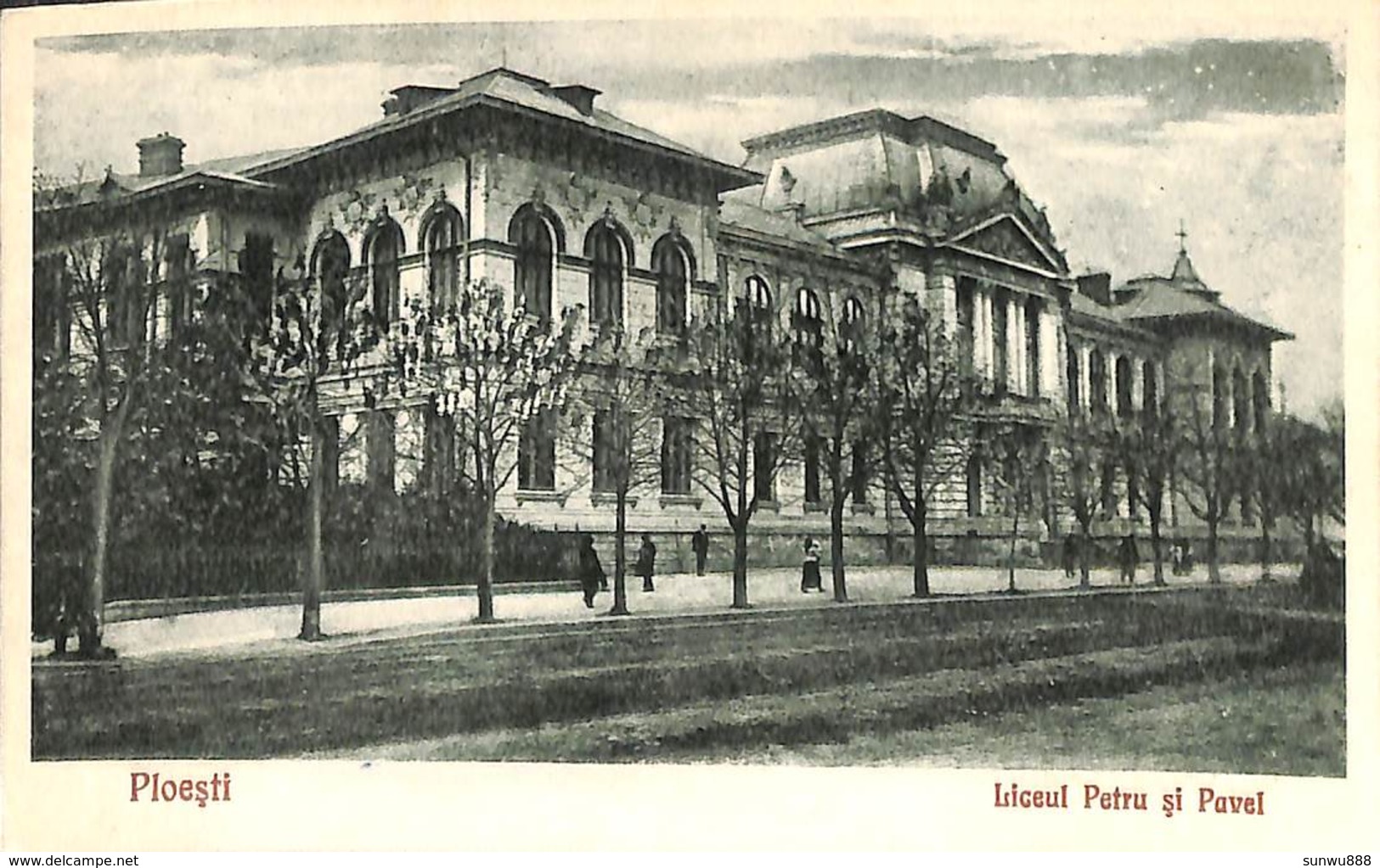 Romania - Ploesti - Liceul Petru Si Pavel (Edit. I Dragu, 1929) - Roumanie