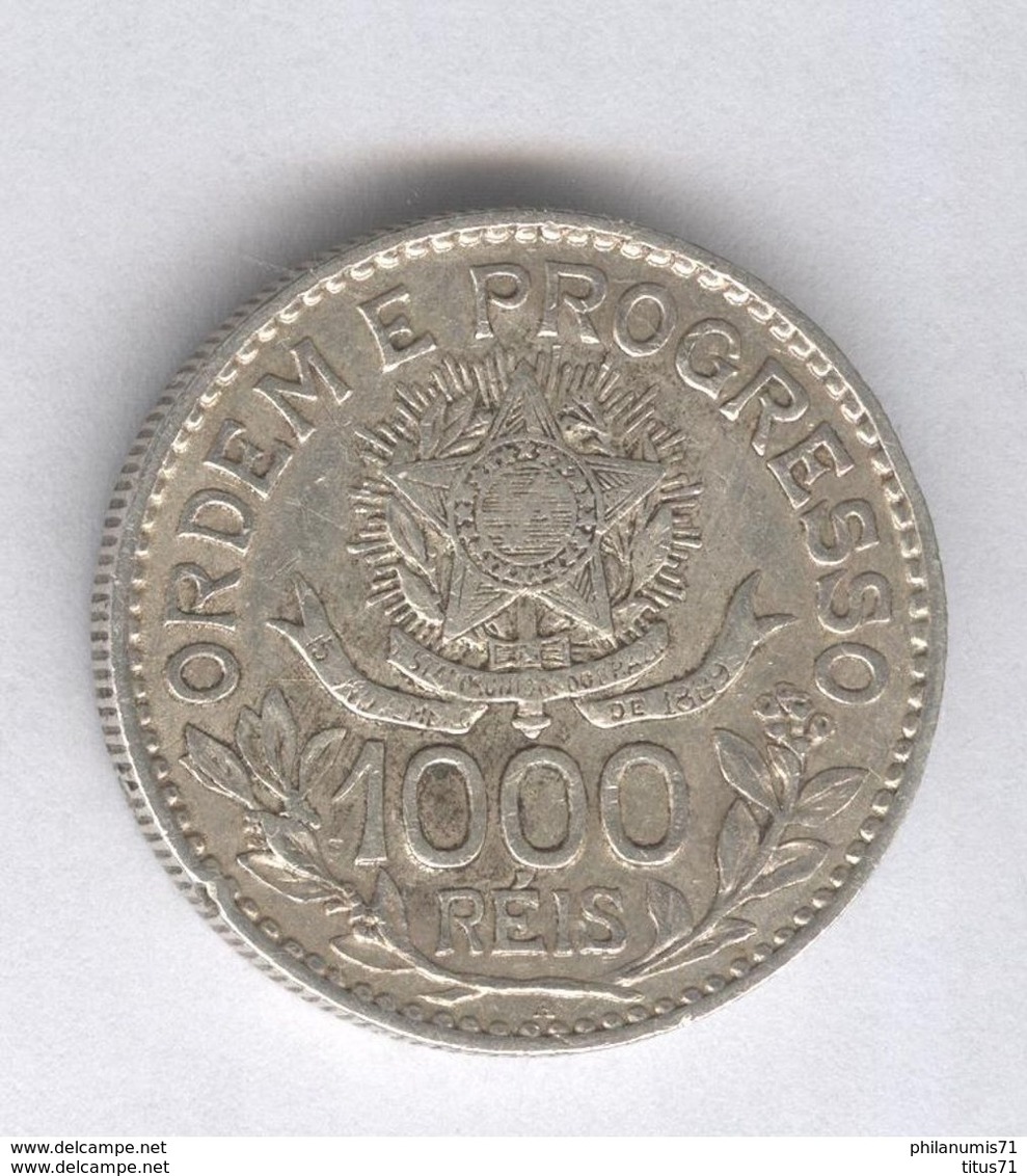 1000 Réis Brésil / Brasil 1913 - TTB+ - Brasile